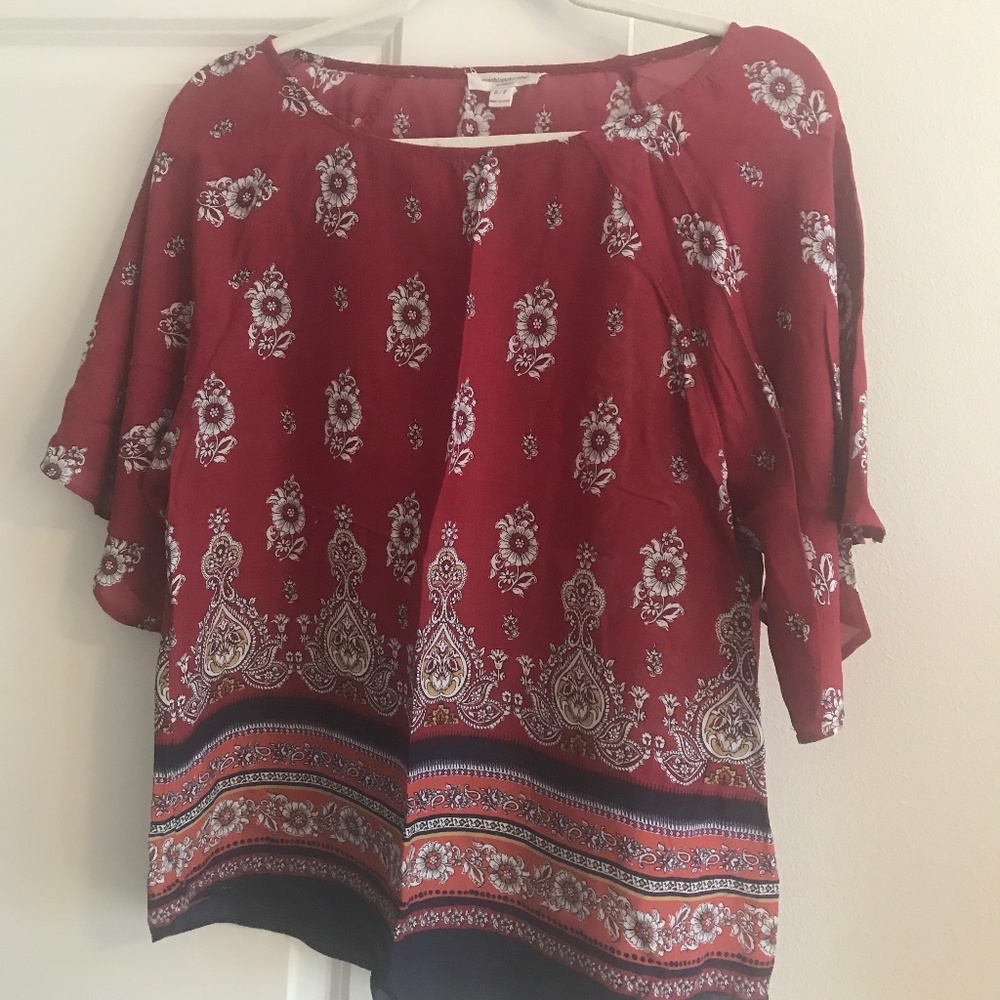 SMALL/PETIT     BEACH LUNCH LOUNGE         SHORT WIDE SLEEVES    MADE IN INDIA